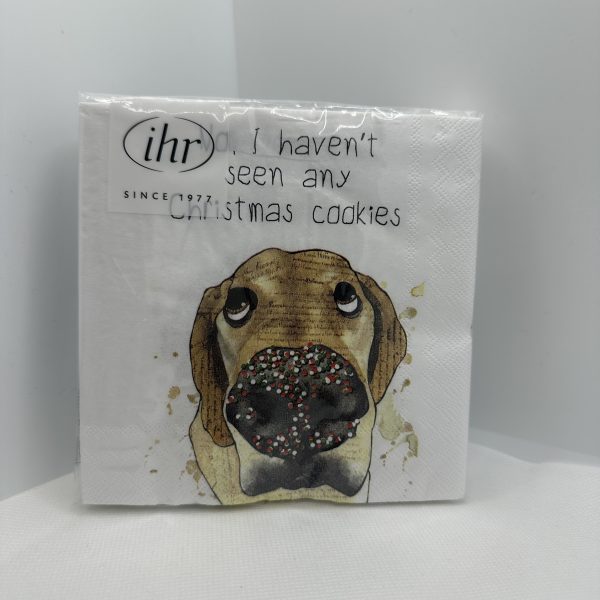 Cocktail Napkins - Dog, Haven't Seen any Cookies