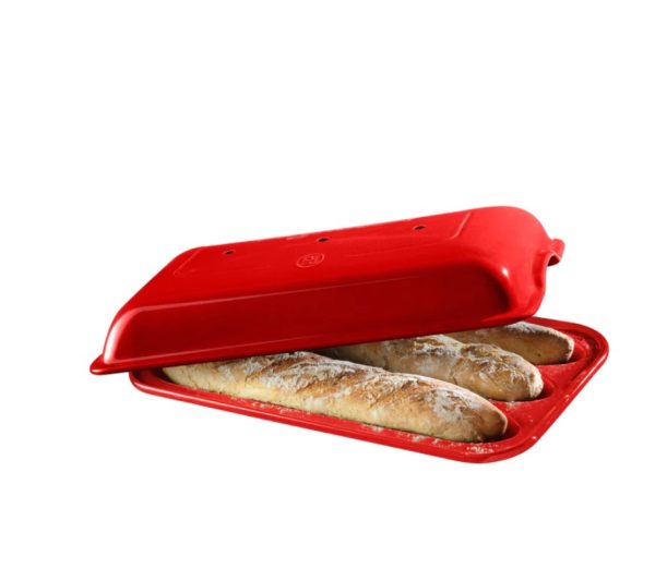 Baguette Maker - Burgundy, 15.5x9.5"