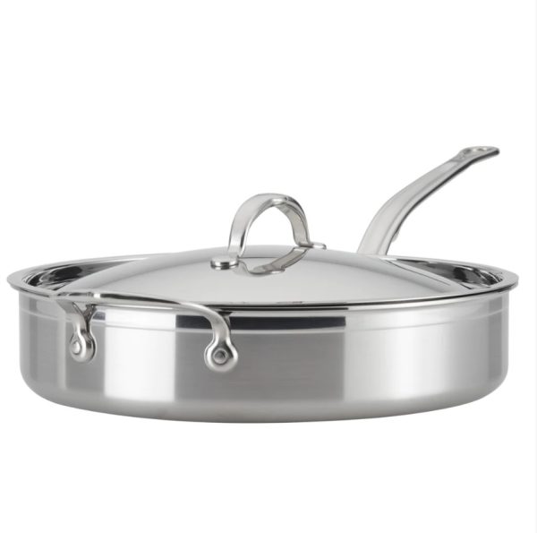 Saute Pan - Covered with Helper Handle, Nanobond,  5 Qt