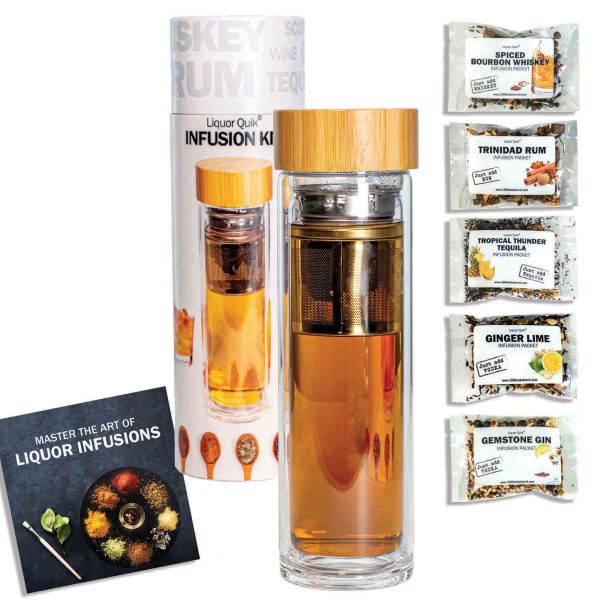 Liquor Infusion Kit with 5 packets of Infusion