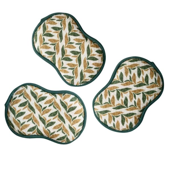 re:usable Sponges - Utopian, Set of 3, Green