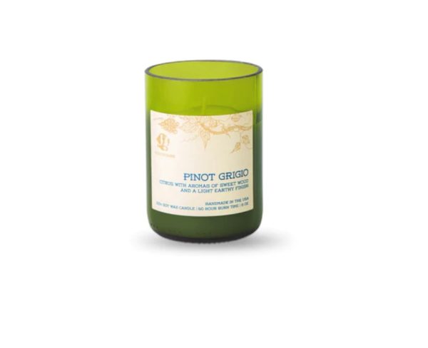 Soy Candle - Balance, Handmade, Scented, ECO, 8 oz, 60 hours, Pinot Grigio