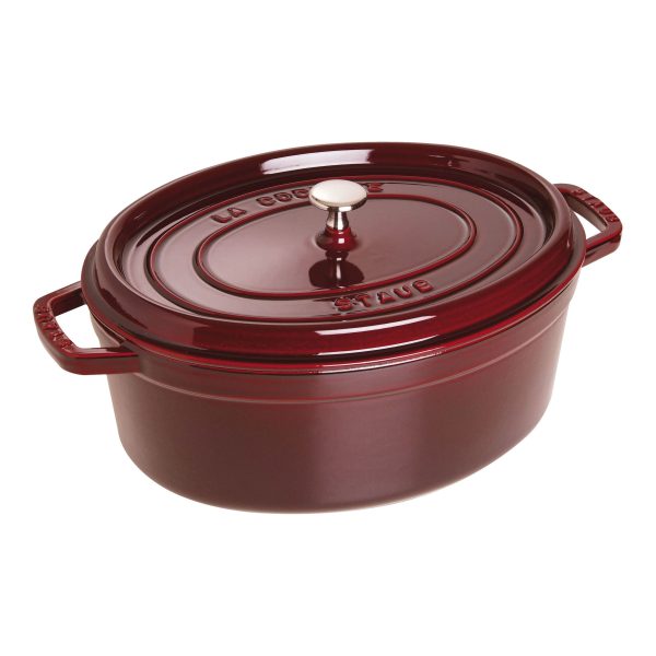 Oval Cocottes - 7Qt Grenadine