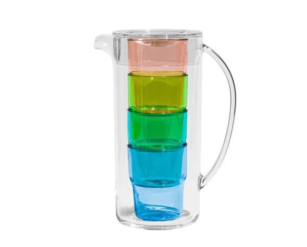 Pitcher Set - Stacked, Nested