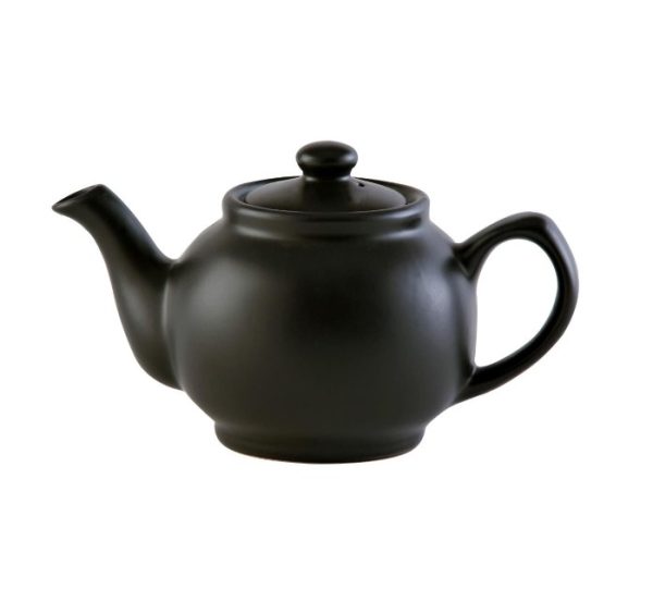 Teapot - Matte Black, 6 cup, 37 oz