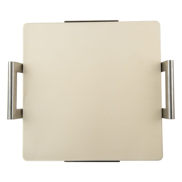 Pizza Stone - Deluxe Square w/ Rack
