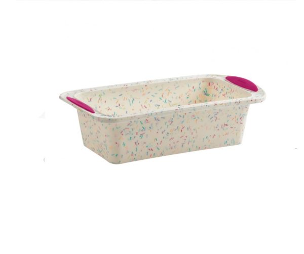 Loaf Pan - Silicone, Confetti