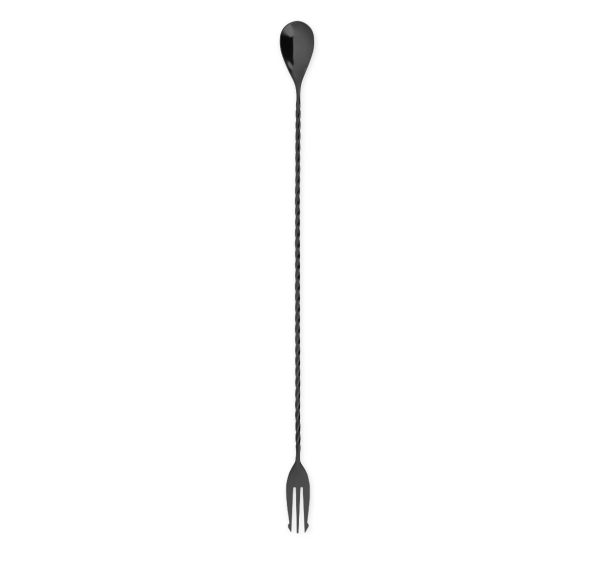 Gunmetal Trident Barspoon