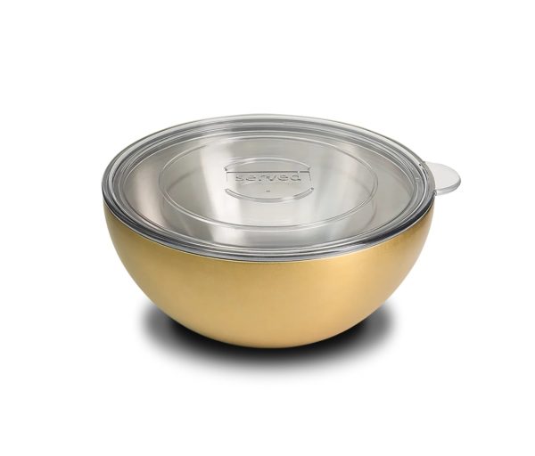 Large Serving Bowl - Golden, 2.5 Q