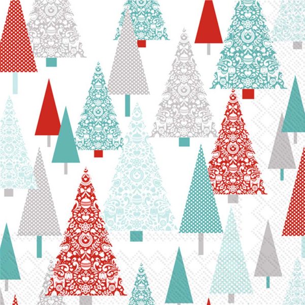Cocktail Napkins - Fancy Forest