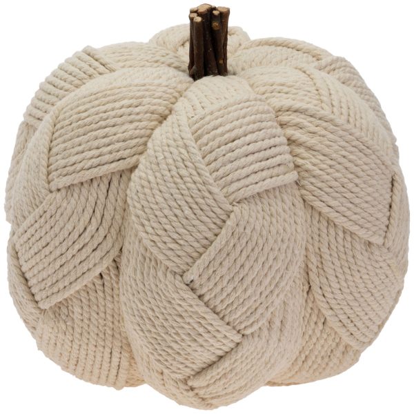 Pumpkin - Woven, Cream, Large