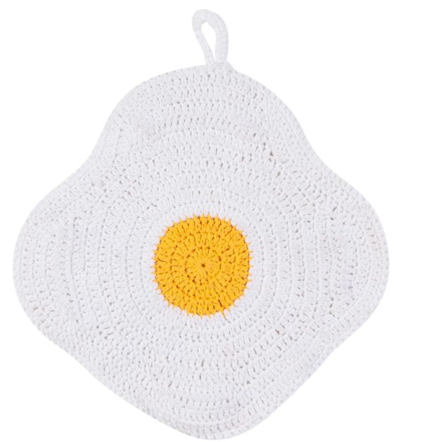 Trivet - Crochet, Eggs